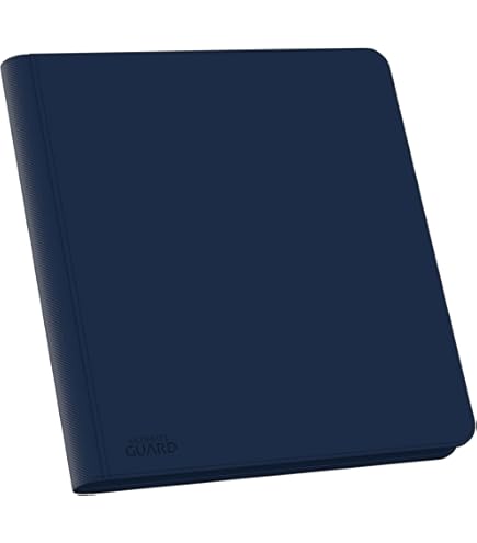 Ultimate Guard Zipfolio 320 – 16 Pocket Xenoskin Black, Albums